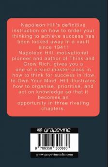 How to Own Your Own Mind