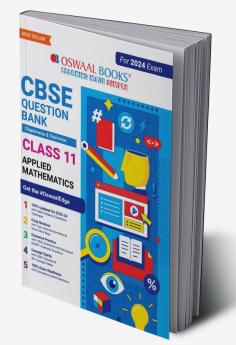 Oswaal CBSE Chapterwise & Topicwise Question Bank Class 11 Applied Mathematics Book (For 2023-24 Exam)
