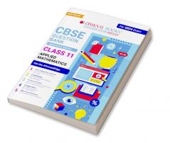 Oswaal CBSE Chapterwise & Topicwise Question Bank Class 11 Applied Mathematics Book (For 2023-24 Exam)
