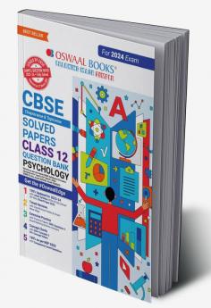 Oswaal CBSE Chapterwise Solved Papers 2023-2014 Psychology Class 12th (2024 Exam)