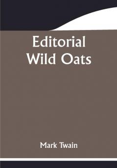 Editorial Wild Oats