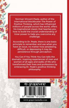 You Can If You Think You Can