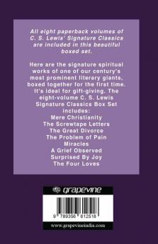 The C. S. Lewis Signature Classics An Anthology of 8 C. S. Lewis Titles Mere Christianity The Screwtape Letters Miracles The Great Divorce The ... The Abolition of Man and The Four Loves