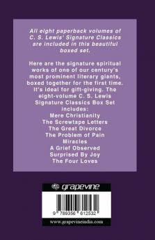 The C. S. Lewis Signature Classics (Gift Edition) An Anthology of 8 C. S. Lewis Titles Mere Christianity The Screwtape Letters Miracles The Great ... The Abolition of Man and The Four Loves