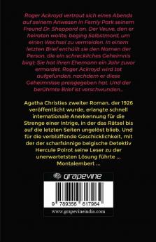 Der Mord an Roger Ackroyd (German)