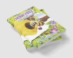 Honeybee Coloring Book for Kids Ages 4-8