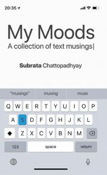 My Moods - A Collection of Text Musings