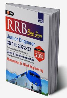 RRB Prime Series 2022-23 : Junior Engineer CBT 2 - Chapterwise Topicwise Questions Bank - Mechanical & Allied Engineering by GKP