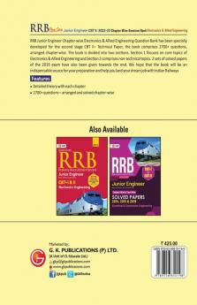RRB Prime Series 2022-23 Junior Engineer CBT 2 -Chapterwise Question Bank - Electronics & Allied Engineering