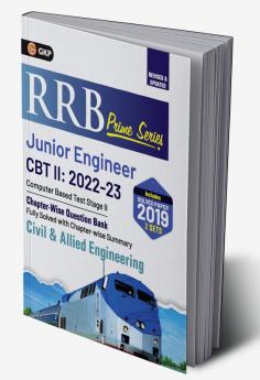 RRB Prime Series 2022-23 : Junior Engineer CBT 2 - Chapterwise Question Bank - Civil & Allied Engineering by GKP