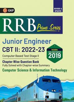 RRB Prime Series 2022-23 : Junior Engineer CBT 2 - Chapterwise Question Bank - Computer Science & Information Technology by GKP