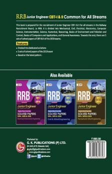 RRB 2022-23 Junior Engineer CBT I & CBT 2 (Common for All) - Guide