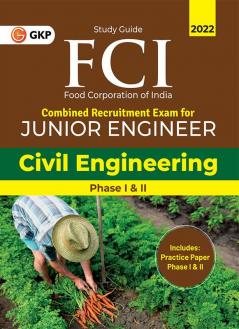 FCI 2022 : Junior Engineer Phase I & II - Civil Engineering by GKP