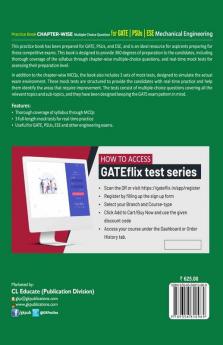 Practice Book Mechanical Engineering - Chapter-Wise Multiple Choice Questions for GATE PSUs and ESE