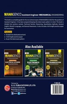 MAHAGENCO 2023 - Assistant Engineer - Mechanical Engineering - Guide by GKP