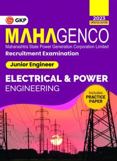 MAHAGENCO 2023 - Junior Engineer - Electrical & Power Engineering - Guide by GKP