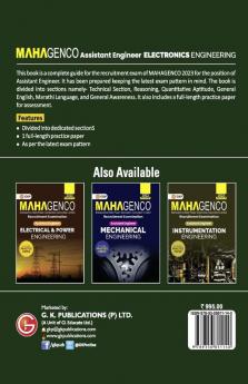 MAHAGENCO 2023 - Assistant Engineer - Electronics Engineering - Guide by GKP