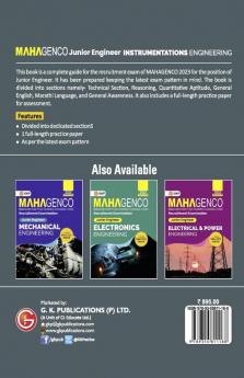 MAHAGENCO 2023 - Junior Engineer - Instrumentation Engineering - Guide by GKP