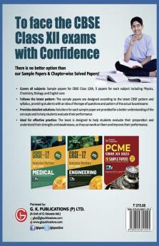 CBSE 2023 : Class XII - 20 Sample Papers - PCBE (Physics|Chemistry|Biology|English Core) by Career Launcher