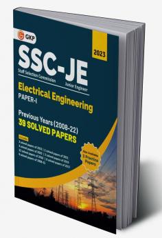 SSC JE 2023 Paper I - Electrical Engineering - 39 Previous Years Solved Papers (2008-22)