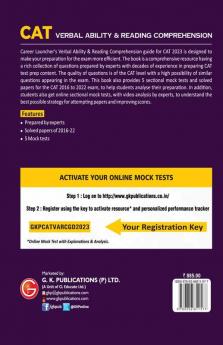 CAT 2023 : Verbal Ability & Reading Comprehension by Gautam Puri