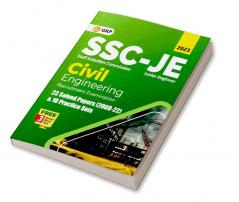 SSC 2023 Junior Engineers Paper I - Civil Engineering - 23 Solved Papers & 10 Practice Sets