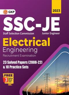 SSC 2023 Junior Engineers Paper I - Electrical Engineering - 23 Solved Papers & 10 Practice Sets