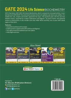 GATE 2024 : Life science - Biochemistry - Guide by Dr. Prabhanshu Kumar Dr. Pawan Kr. Maurya Er. Preeti T. Kumar