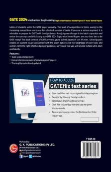 GATE 2024 Mechanical Engineering - 37 Years Topic-wise Previous Solved Papers