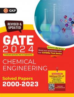 GATE 2024 Chemical Engineering - Solved Papers 2000-2023