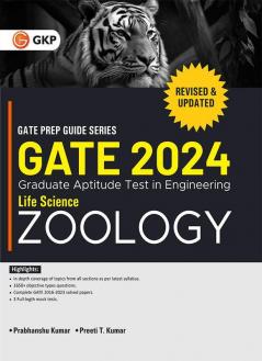 GATE 2024 : Life Science - Zoology - Guide by Dr. Prabhanshu Kumar Er. Preeti Tripathi