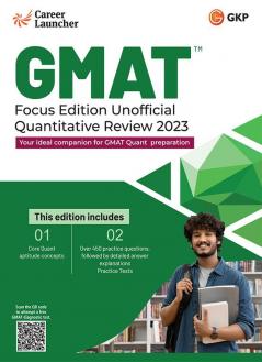 GMAT Focus Edition Unofficial Quantitative Review 2023 by Career Launcher