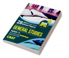 UPSC 2024 : General Studies Paper II (CSAT) : 29 Years Solved Papers 19952023 by Access