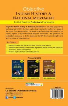 Objective Indian History & National Movement 4ed (UPSC Civil Services Preliminary Examination) by Access