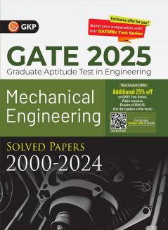 GKP GATE 2025 : Mechanical Engineering - Solved Papers (2000-2024)