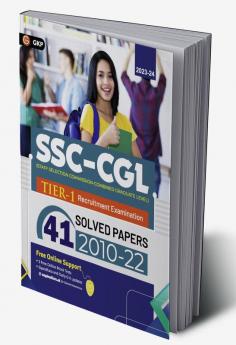 SSC 2024 : Combined Graduate Level Tier I - 41 Solved Papers (2010-2022) by GKP