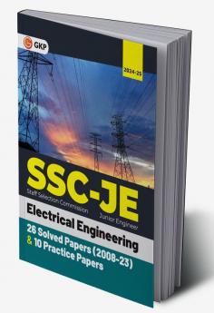 GKP SSC 2024 : Junior Engineer - Paper I - Electrical Engineering - 26 Solved Papers (2008-23) & 10 Practice Sets