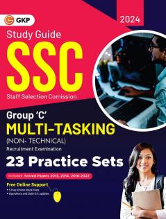 SSC 2024 : Group C Multi-Tasking (Non Technical) - 23 Practice Sets by GKP