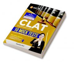 GKP CLAT 2025 : 10 Mock Tests (Includes CLAT 2024 Solved Paper)