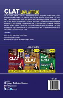 GKP CLAT 2025 : Legal Aptitude - Guide (Includes CLAT 2024 Solved Paper)