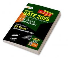 GKP GATE 2025 : Electrical Engineering - 33 Years' Chapterwise Solved Papers (1992-2024)