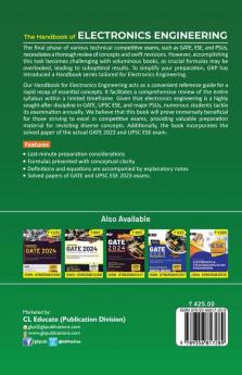 GKP Hand Book 2024 : Electronics Engineering (Includes GATE & ESE previous years solved paper of 2023)