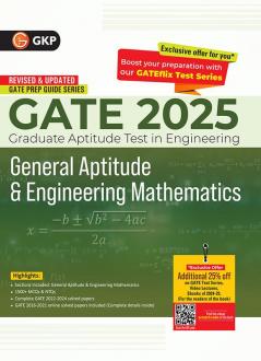 GKP GATE 2025 : General Aptitude & Engineering Mathematics - Guide | GATE Solved Papers from 2022-24