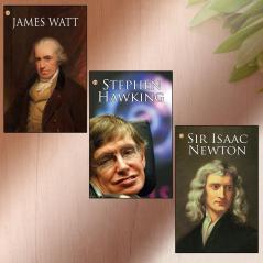 Great Scientists of the World  : James Watt | Stephen Hawking | Sir Isaac Newton (Inspirational Biography Books)