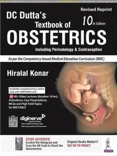 DC Dutta's Textbook of Obstetrics including Perinatology & Contraception (Revised Reprint)