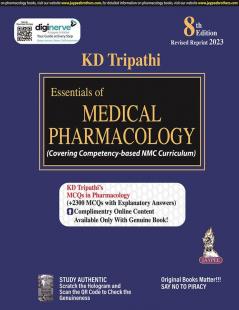ESSENTIALS OF MEDICAL PHARMACOLOGY (COVERING COMPETENCY-BASED NMC CURRICULUM)