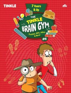 The Tinkle Brain Gym #4 : Puzzles DIYs Jokes & More!