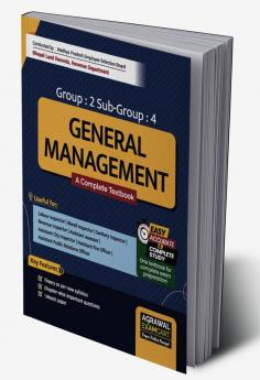 Examcart Madhya Pradesh MPESB (MPPEB) MP Patwari General Management Text Book for 2023 Exam in English