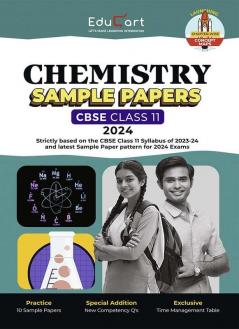 Educart CBSE Chemistry Class 11 Sample Paper 2023-24 (Introducing Revision Maps and Past Year Papers) 2024