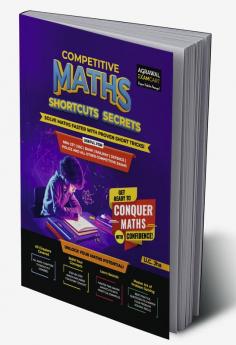 Examcart Competitive Maths Shortcuts Secrets Textbook for All Government Exams (NRA CET SSC Bank Railway Defence Police and all other exams) in English